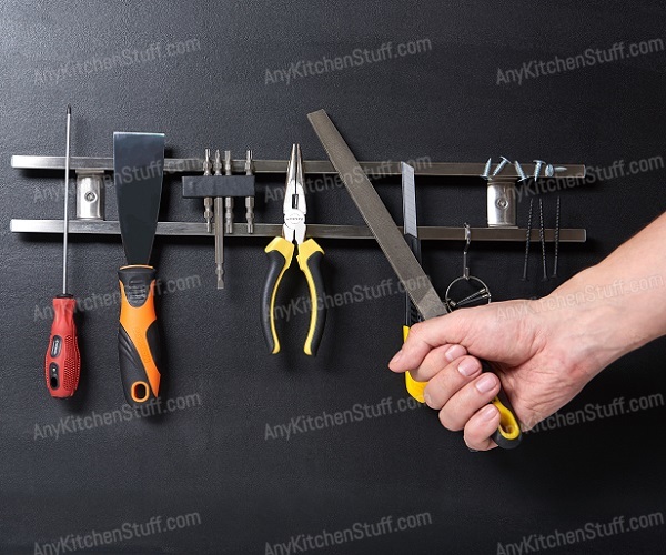 Magnetic Knife Holder On The Wall